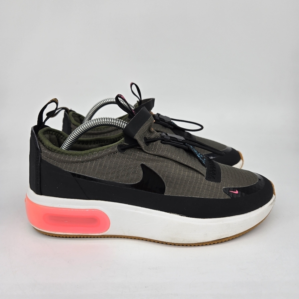 Nike Air Max Dia Winter 'Cargo Khaki Pink' Women's Running Shoes Size 8 - Picture 3 of 8